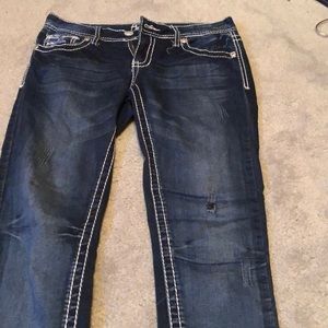 DeStressed skinny jeans